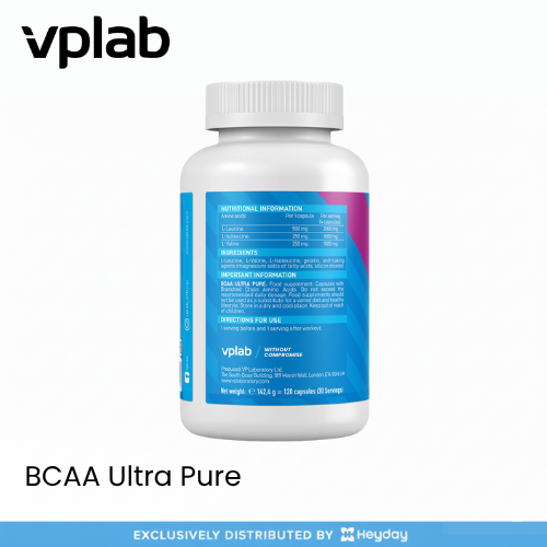 VPLab Sports BCAA Ultra Pure (120 capsules)