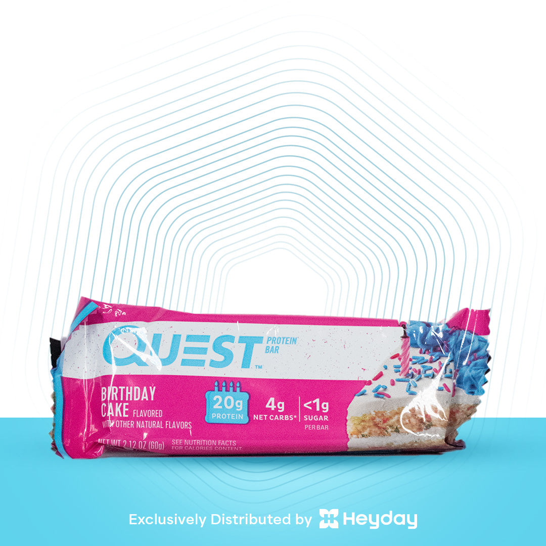 Quest Birthday Cake Protein Bar