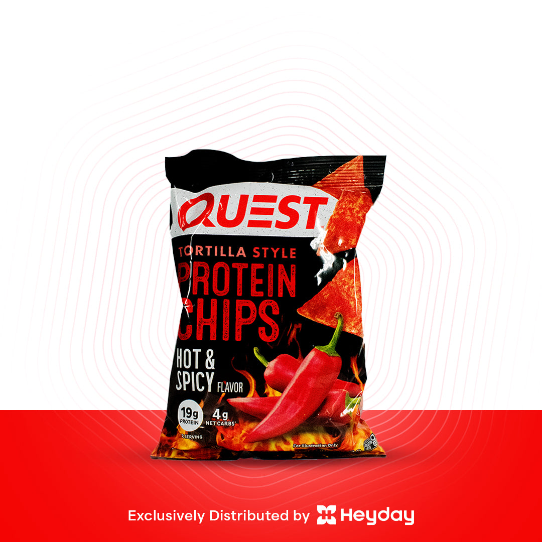 Quest Tortilla Protein Chips Hot & Spicy