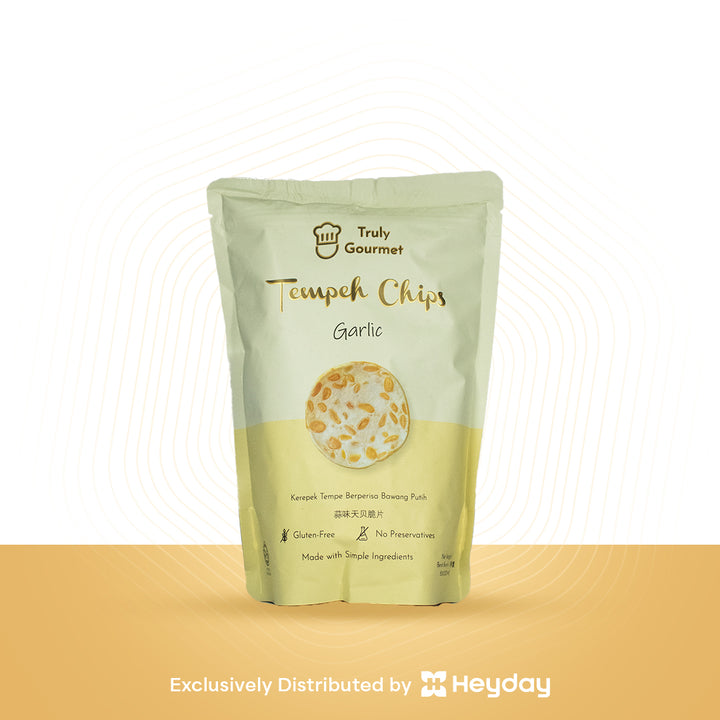 Truly Gourmet Tempeh Chips Garlic