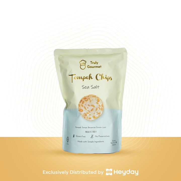 Truly Gourmet Tempeh Chips Sea Salt