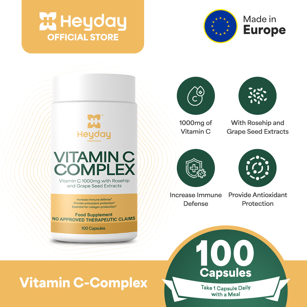 Heyday Essentials Vitamin C-Complex 100 caps