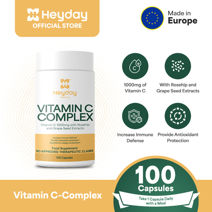 Heyday Essentials Vitamin C-Complex 100 caps
