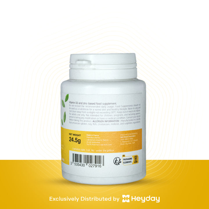Nat&Form Vitamin D3 Zinc 60 Capsules