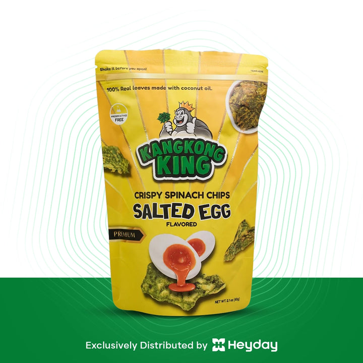 Salted Egg Kangkong Chips - Heyday Philippines