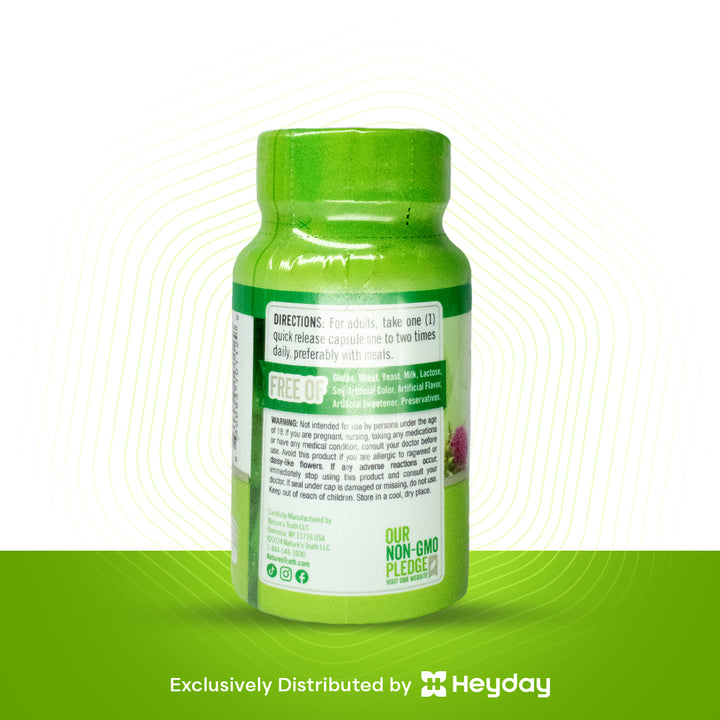 Nature's Truth Milk Thistle Seed Extract