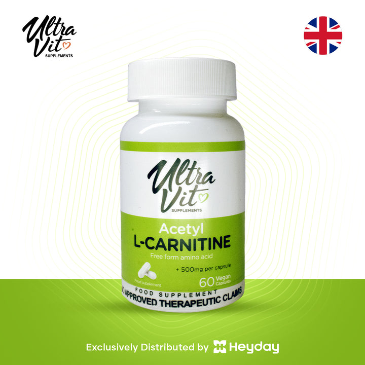 Ultravit Acetyl-L-Carnitine (60 Capsules)