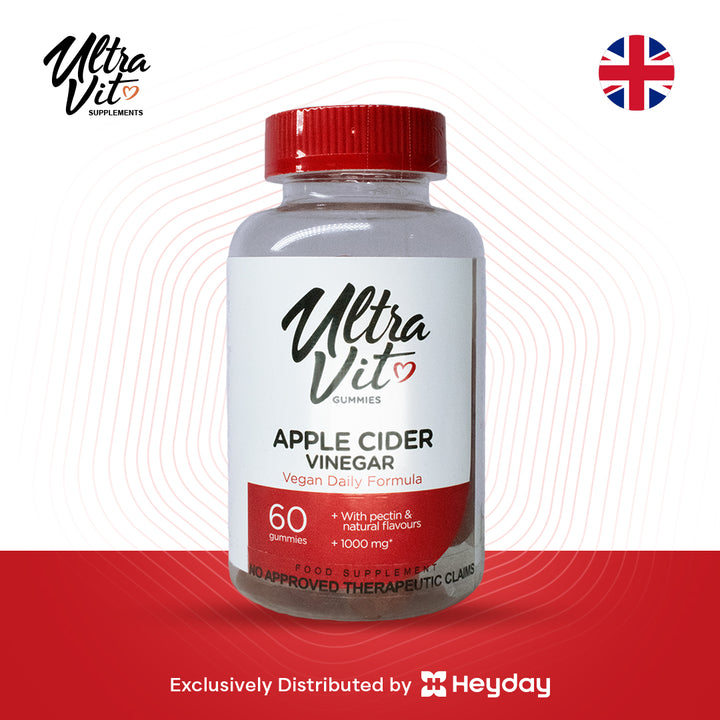 Ultravit Gummies Apple Cider Vinegar (60 Gummies)