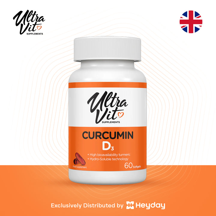 Ultravit Curcumin D3 (60 Softgels)