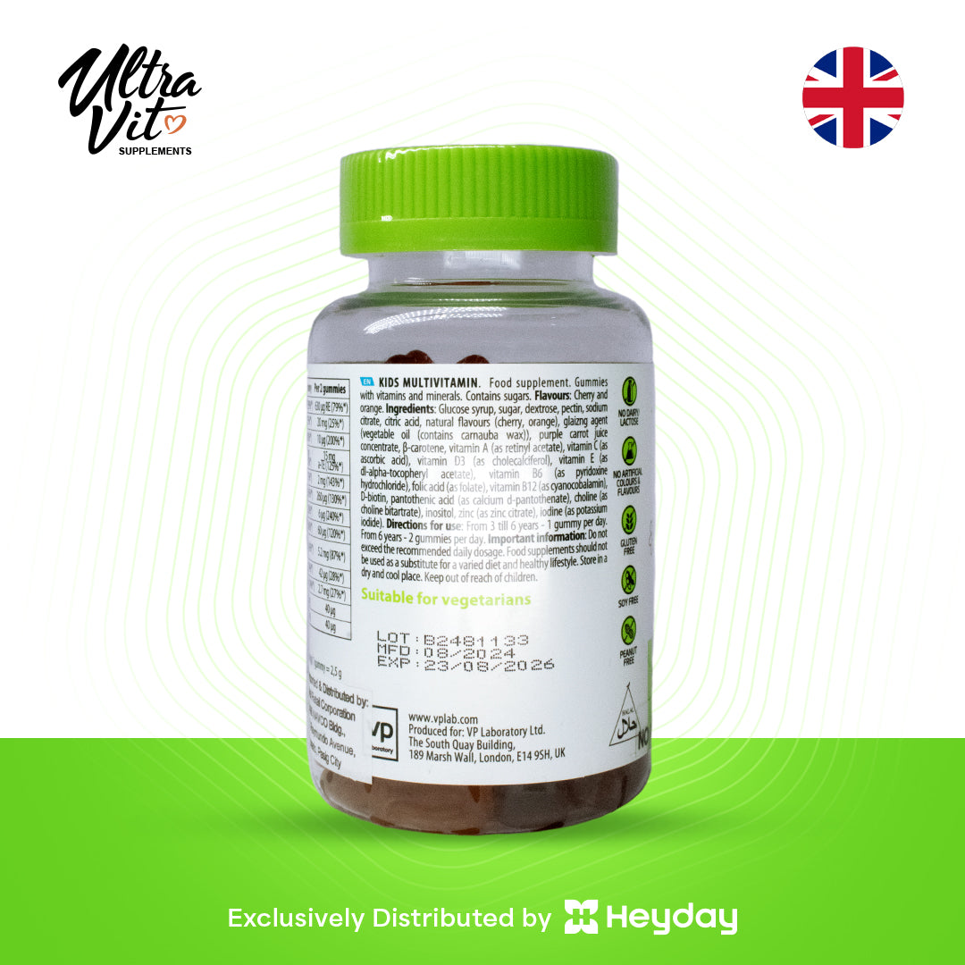 Ultravit Gummies for Kid's Multivitamin (60 Gummies)