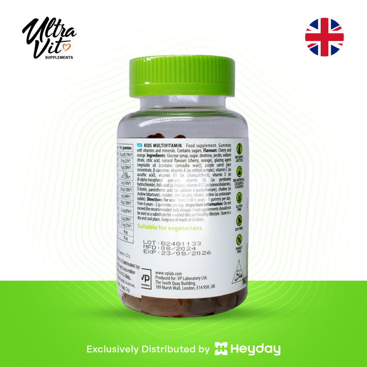 Ultravit Gummies for Kid's Multivitamin (60 Gummies)