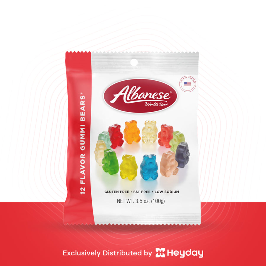 12 FLAVORS GUMMI BEARS