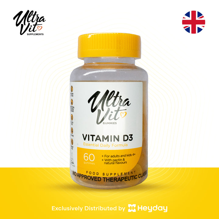 Ultravit Gummies Vitamin D3 (60 Gummies)