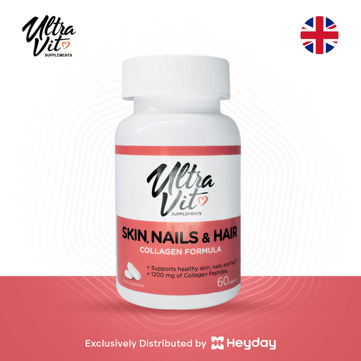 Ultravit Skin, Nails and Hair (60 Caplets)