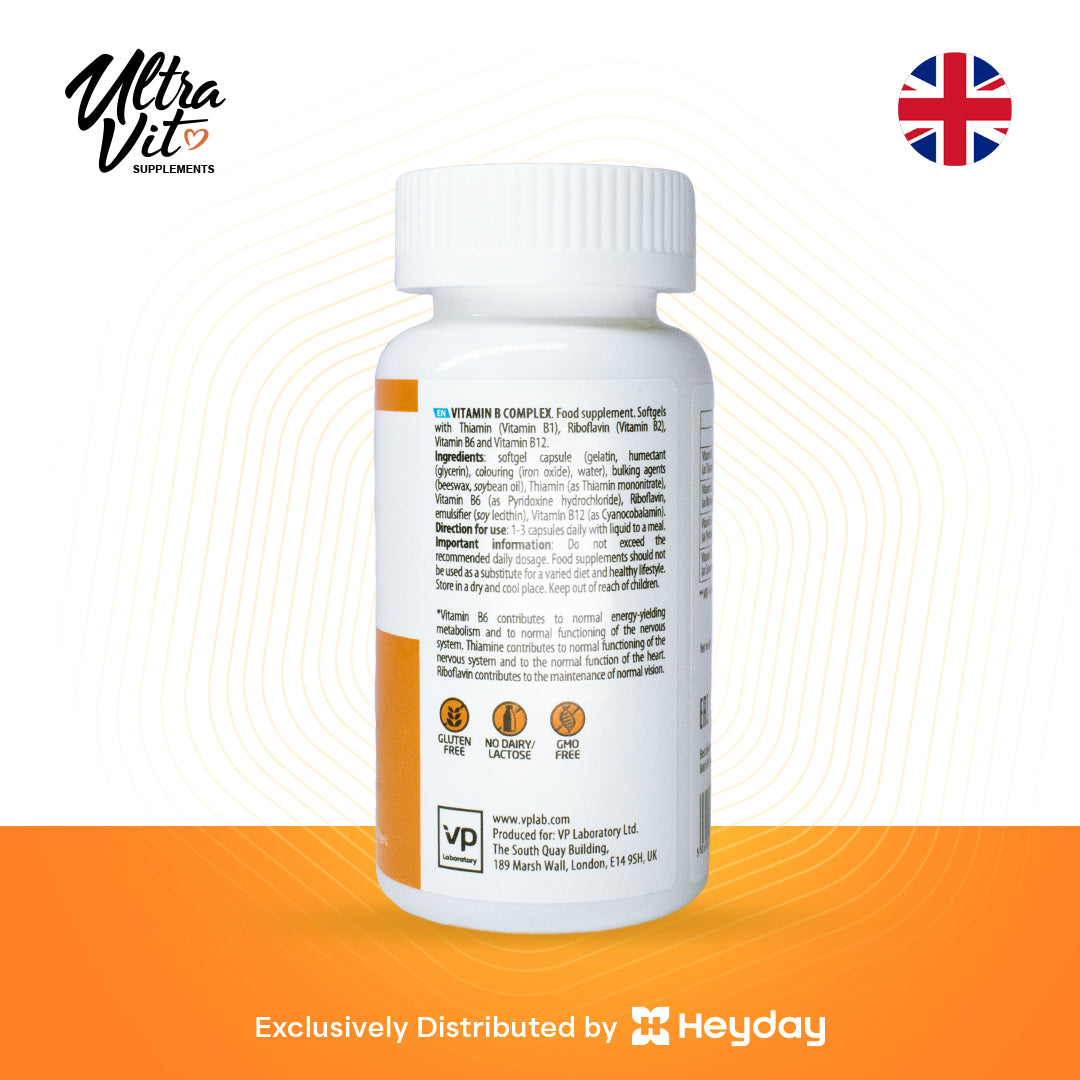 Ultravit Vitamin B Complex (90 Softgels)