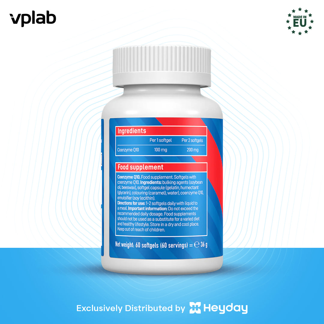 VPLab CoQ-10 (100mg, 60 Softgels)