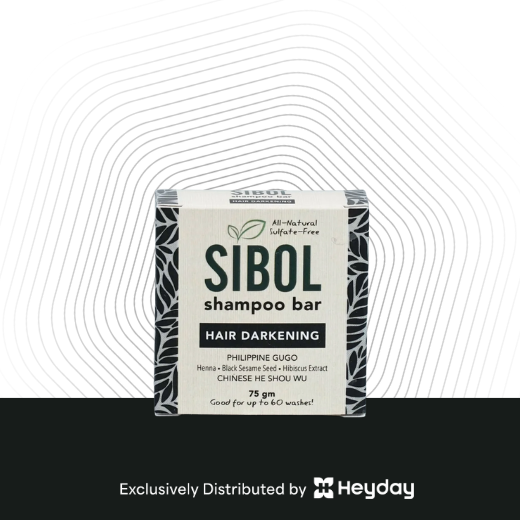 Sibol Hair Darkening Shampoo Bar (75g)