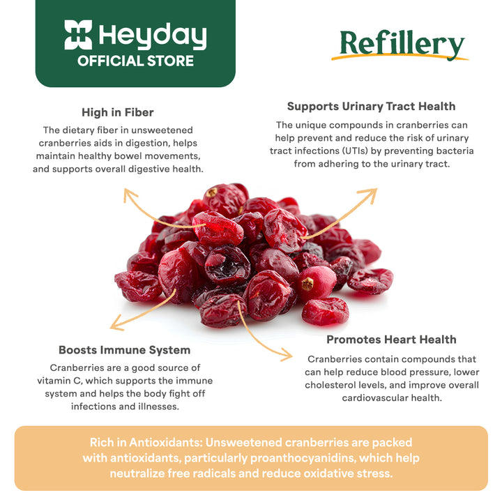 Dried Cranberry Unsweetened (USA)