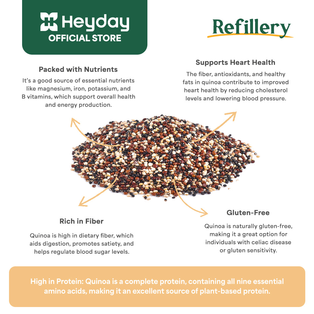 Tri-Color Quinoa Seeds