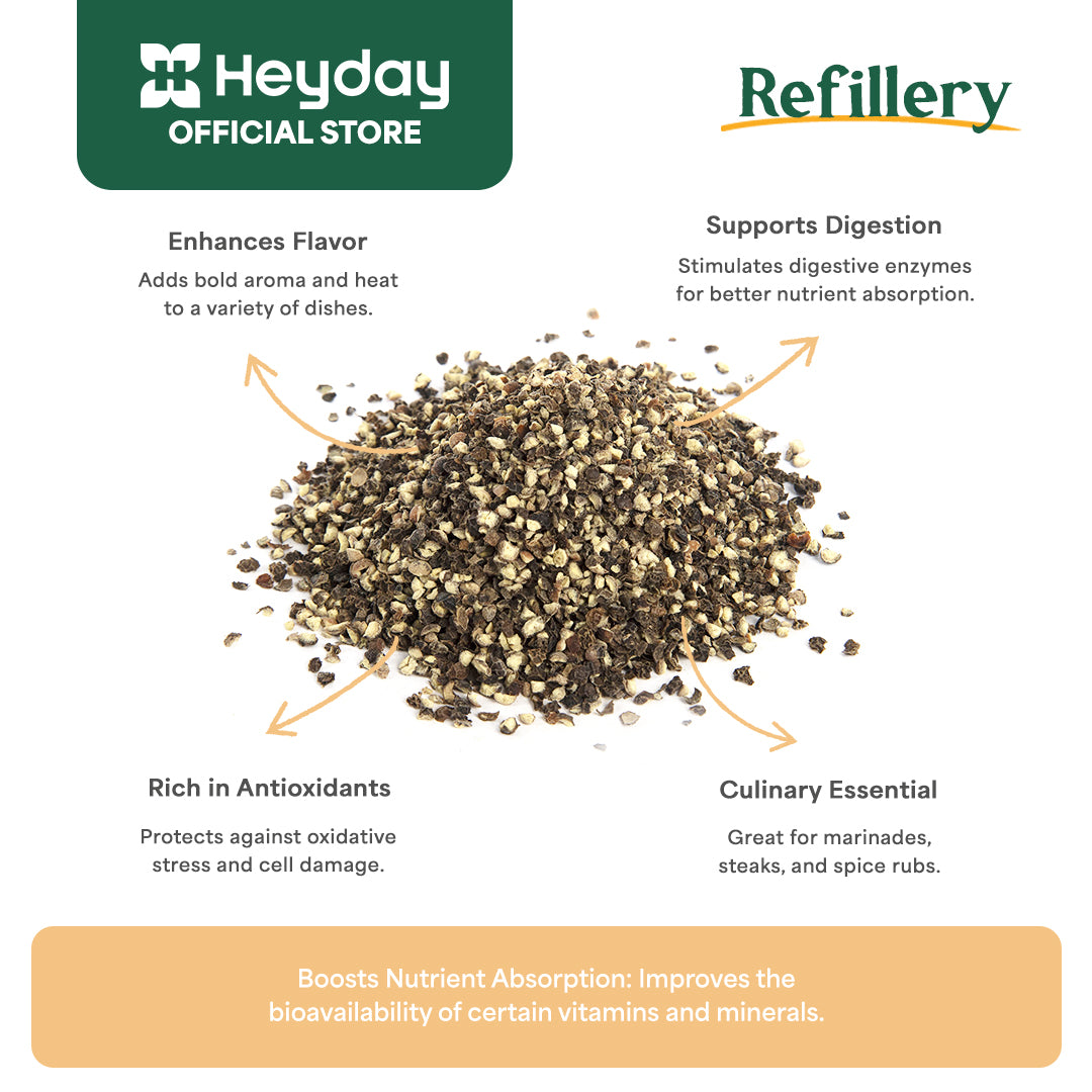 Black Pepper (Cracked)