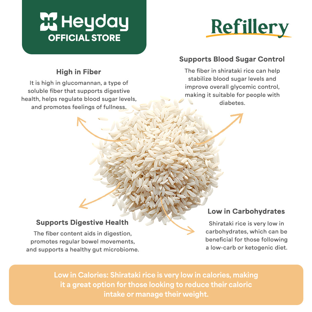 Dried Shirataki Rice