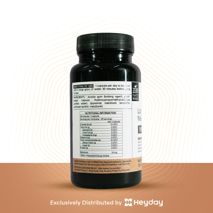 Nat&Form Melatonin Liposomal Sleep Aid