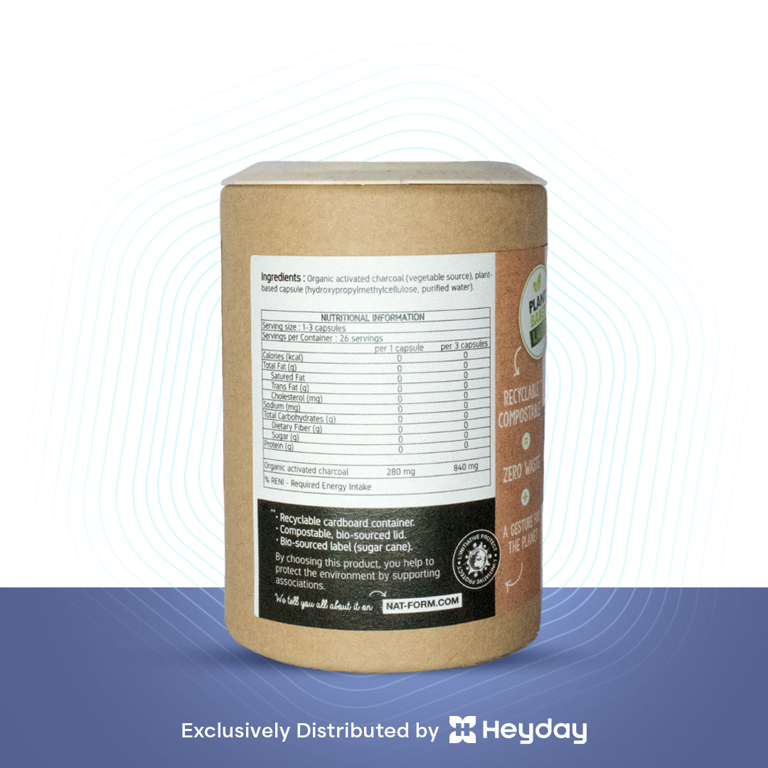 Nat&Form Organic Activated Charcoal