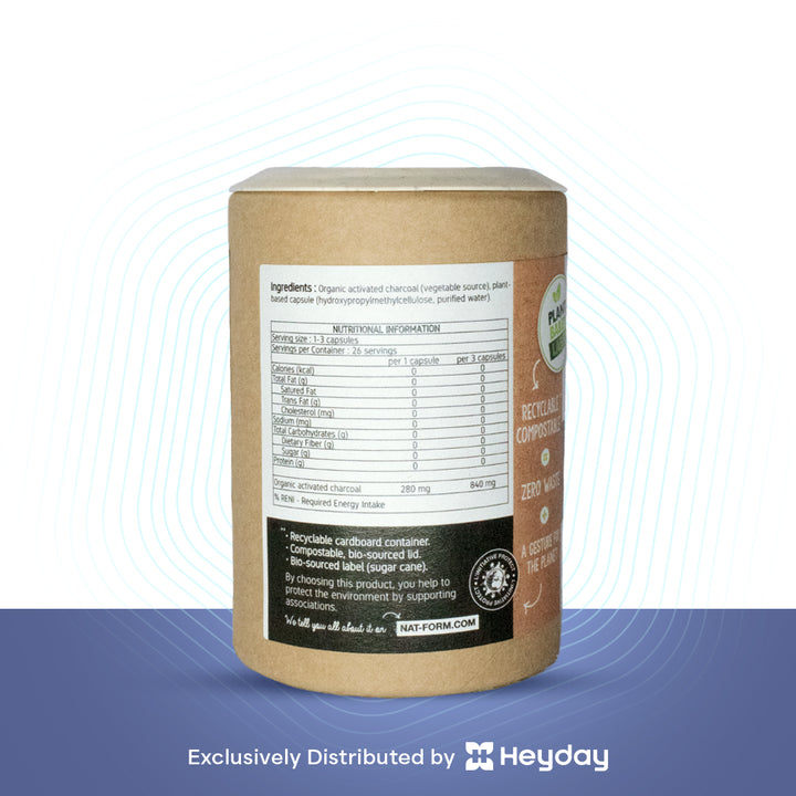 Nat&Form Organic Activated Charcoal