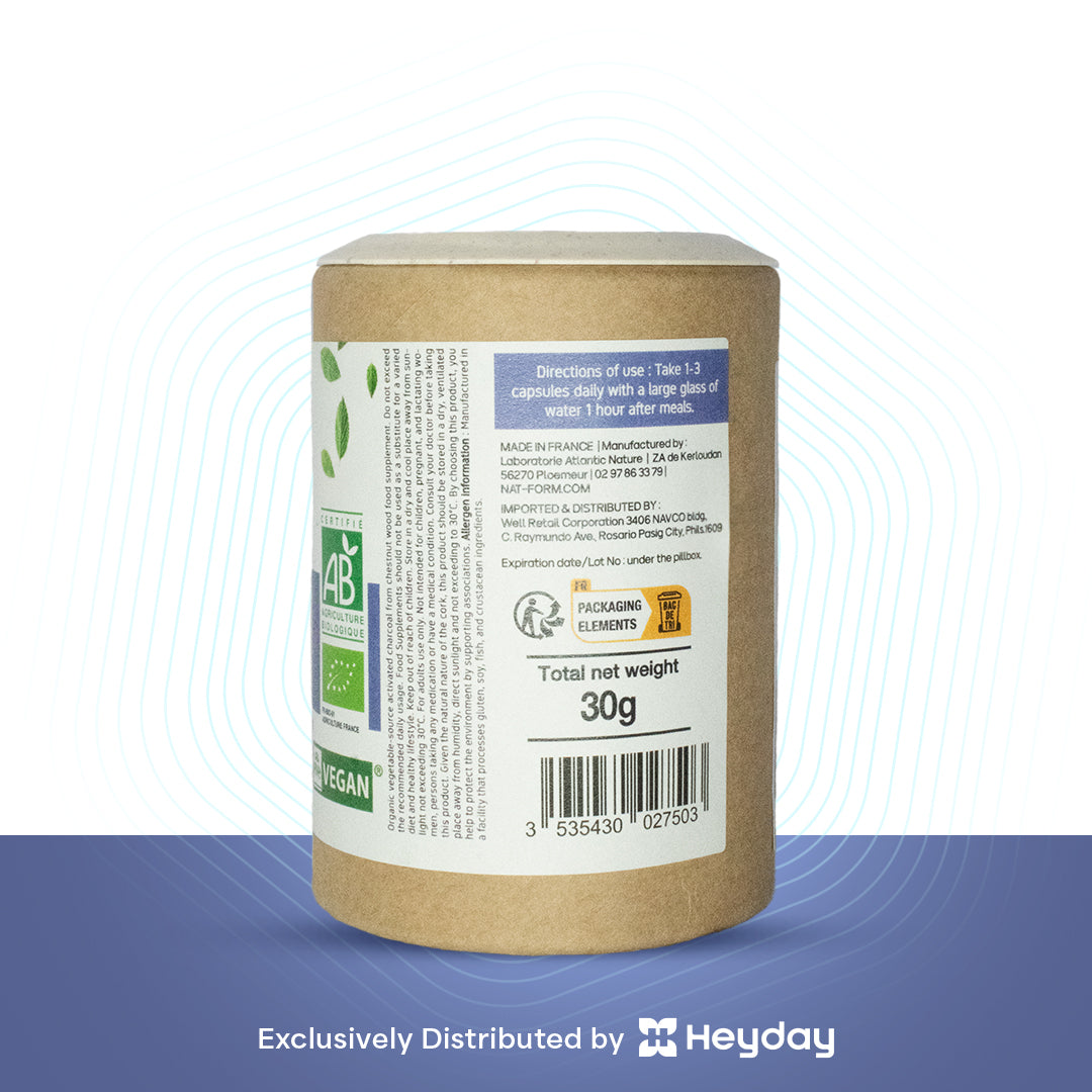 Nat&Form Organic Activated Charcoal