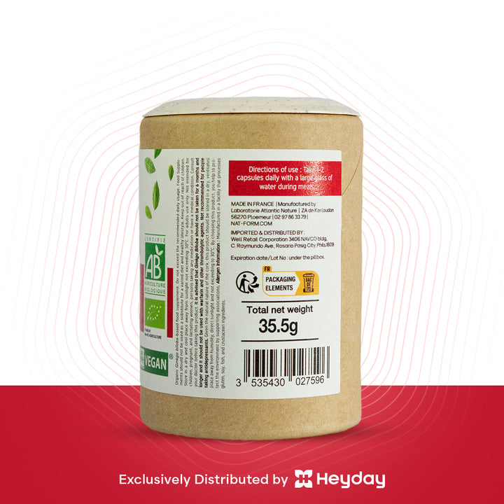 Nat&Form Organic Ginkgo Biloba