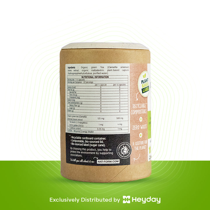 Nat&Form Organic Green Tea Capsule