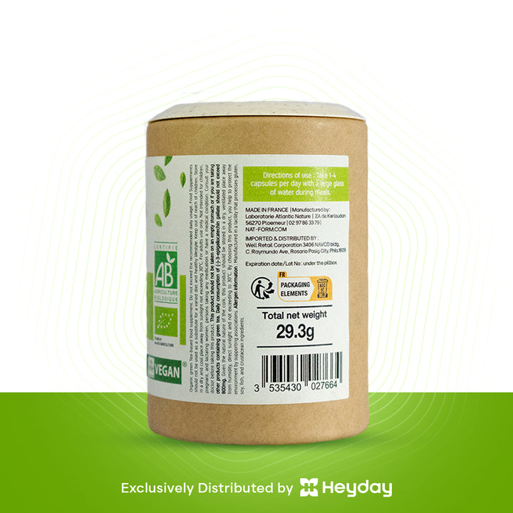 Nat&Form Organic Green Tea Capsule