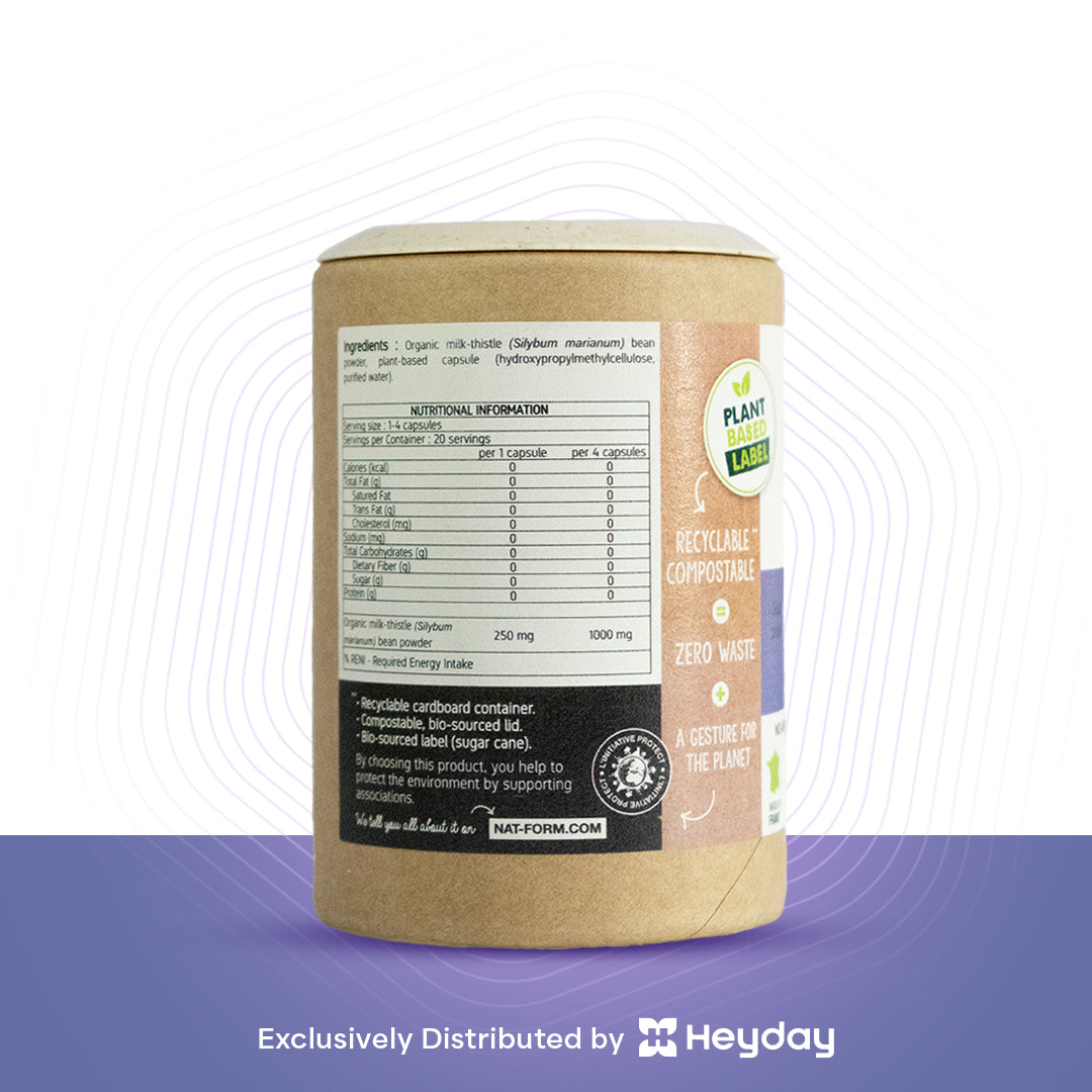 Nat&Form Organic Milk Thistle