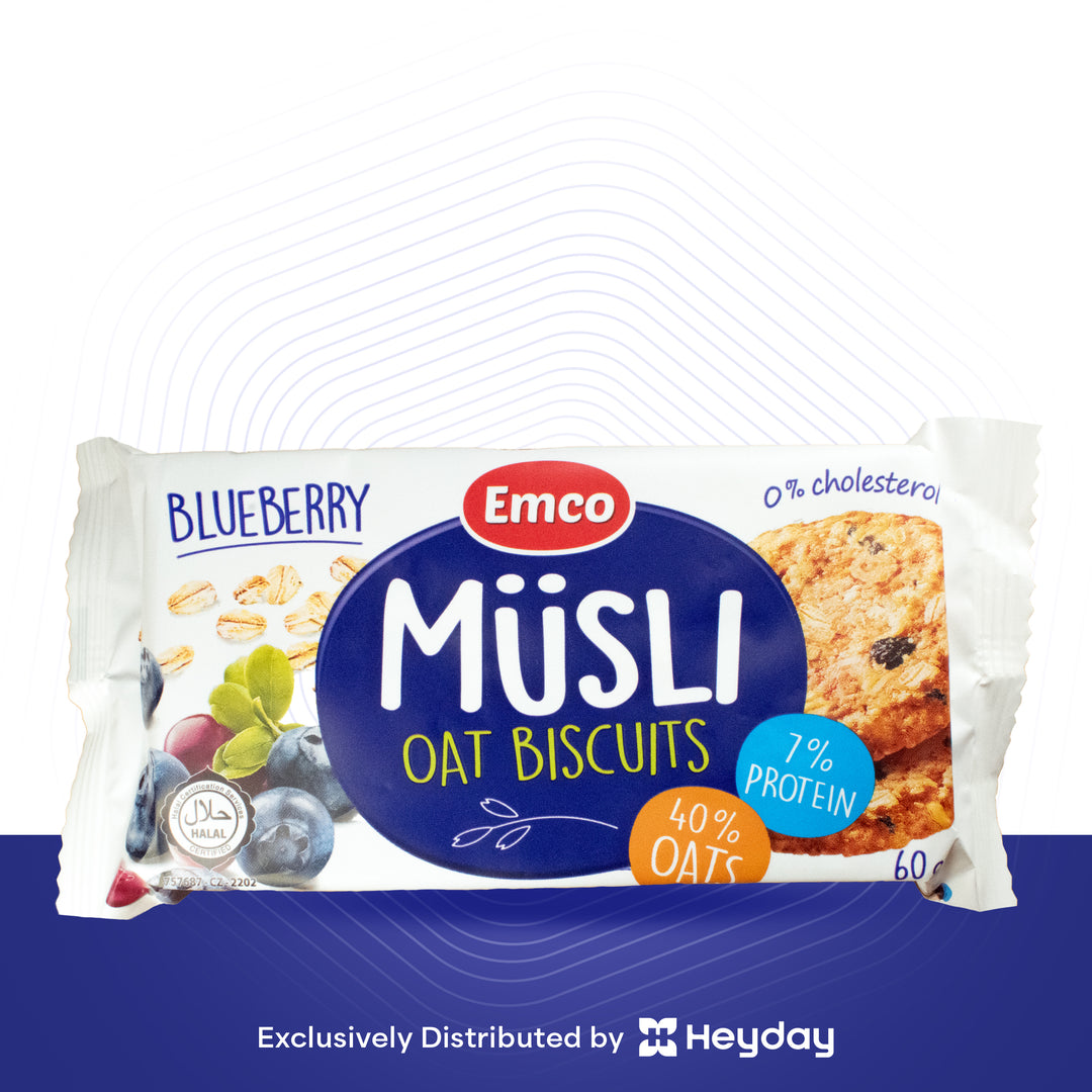 Blueberry Cranberry Muesli Biscuit