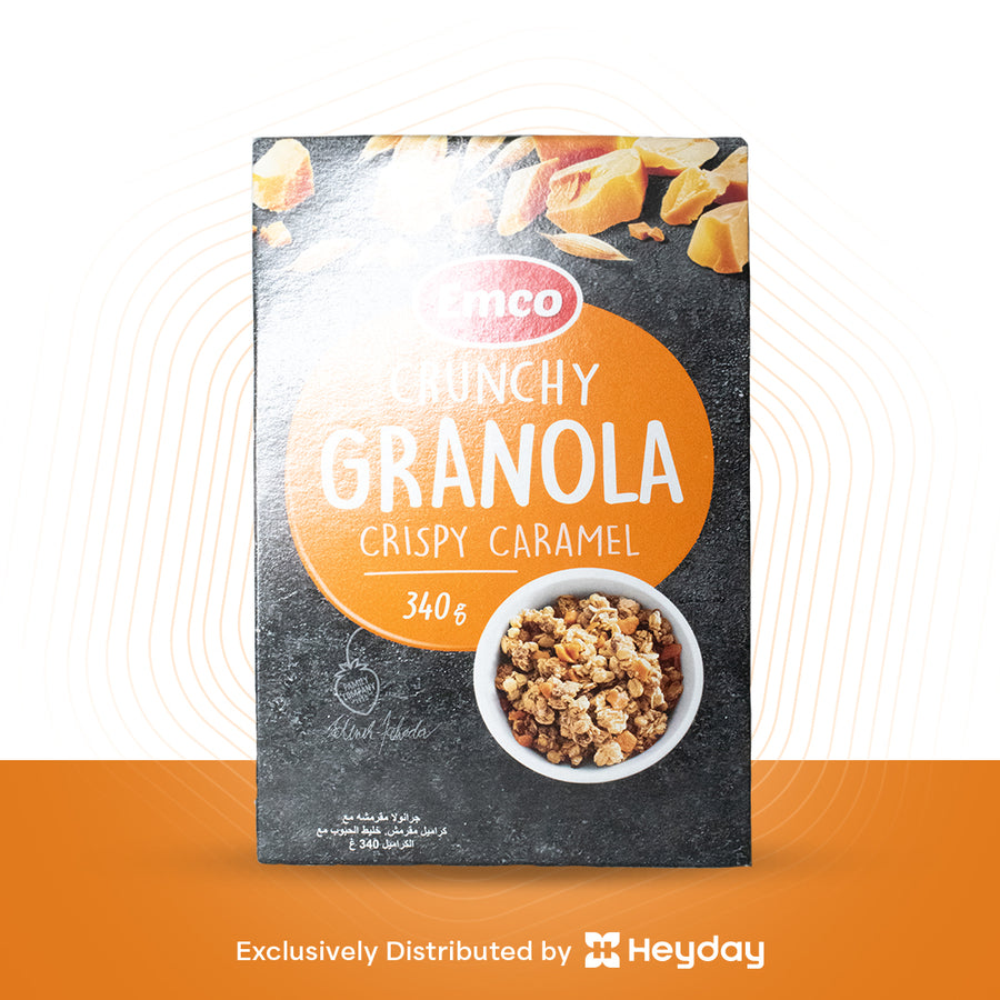 CRUNCHY GRANOLA CRISPY CARAMEL
