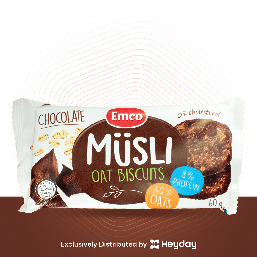 Chocolate Muesli Biscuits
