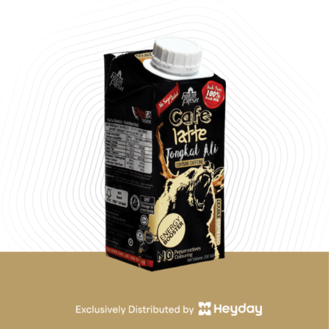 Farm Fresh Cafe Latte w Tongkat Ali UHT 200 ml