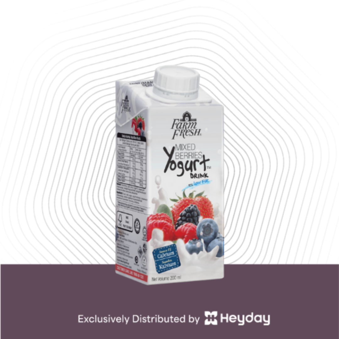 Farm Fresh Mixed Berries Yogurt UHT 200 ml