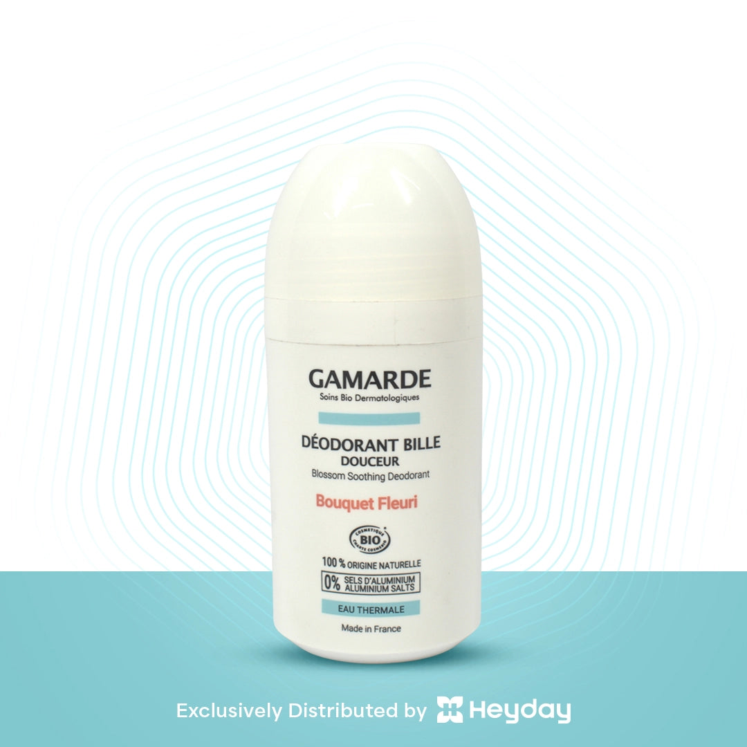 Gamarde Green Tea Roll-On Deodorant (DEODORANT BILLE DOUCEUR)

