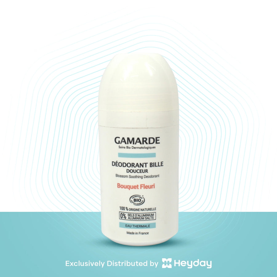 Gamarde Green Tea Roll-On Deodorant (DEODORANT BILLE DOUCEUR)

