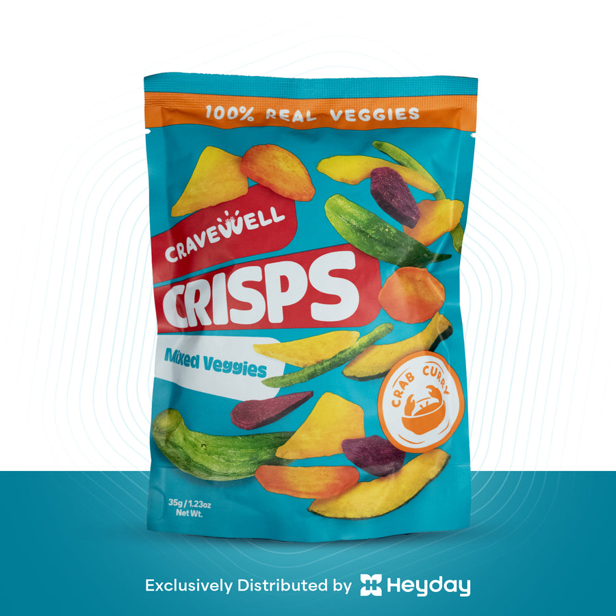 Mixed Veggie Crisps Crab Curry1