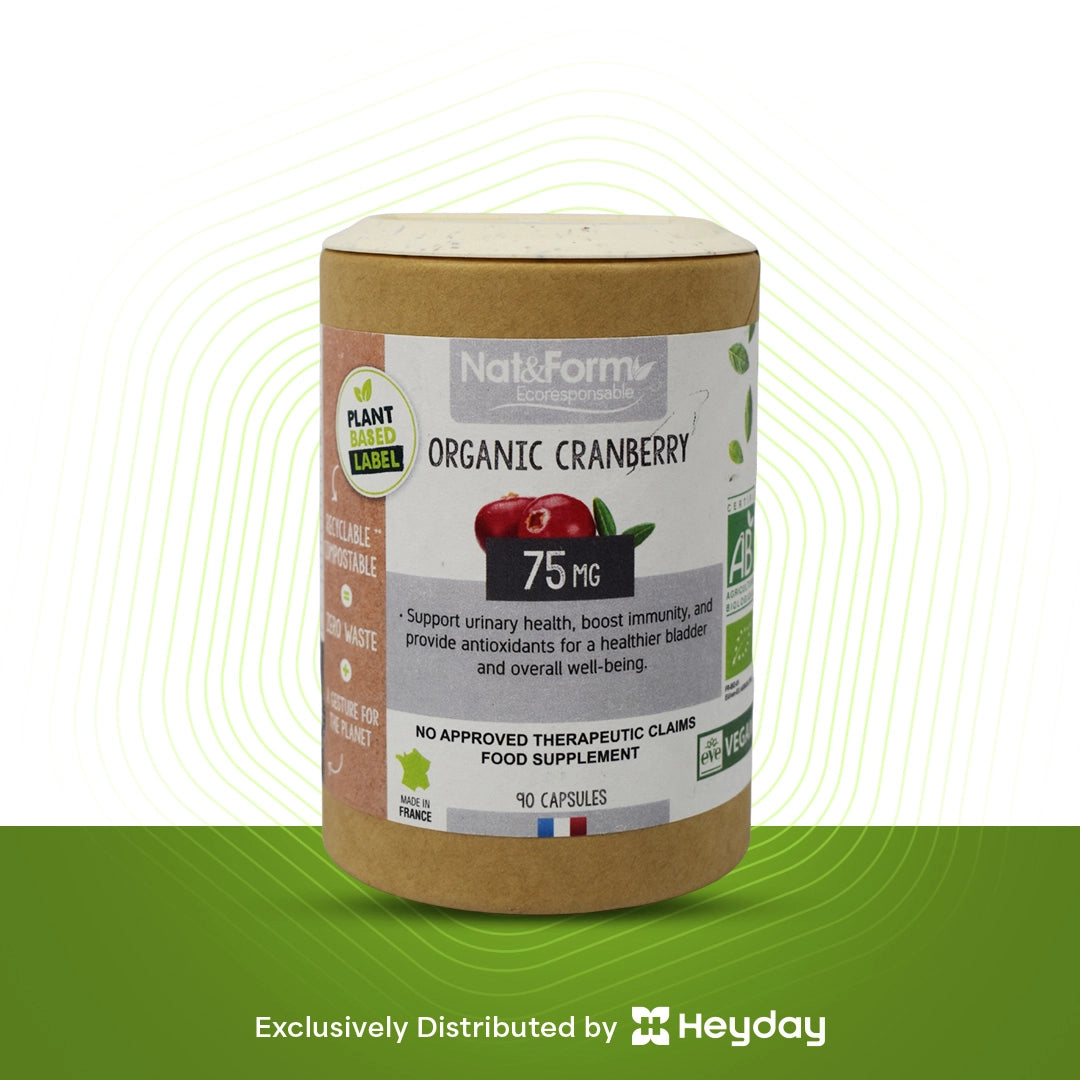 Nat&Form Organic Cranberry Capsules - Heyday Philippines