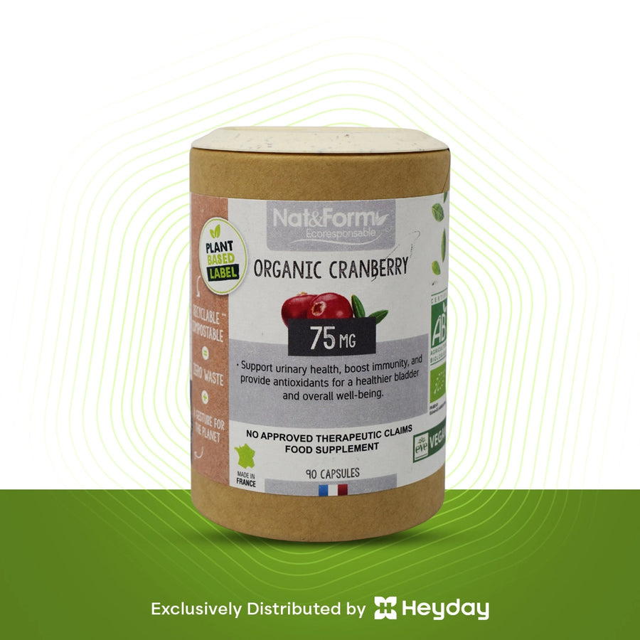 Nat&Form Organic Cranberry Capsules - Heyday Philippines