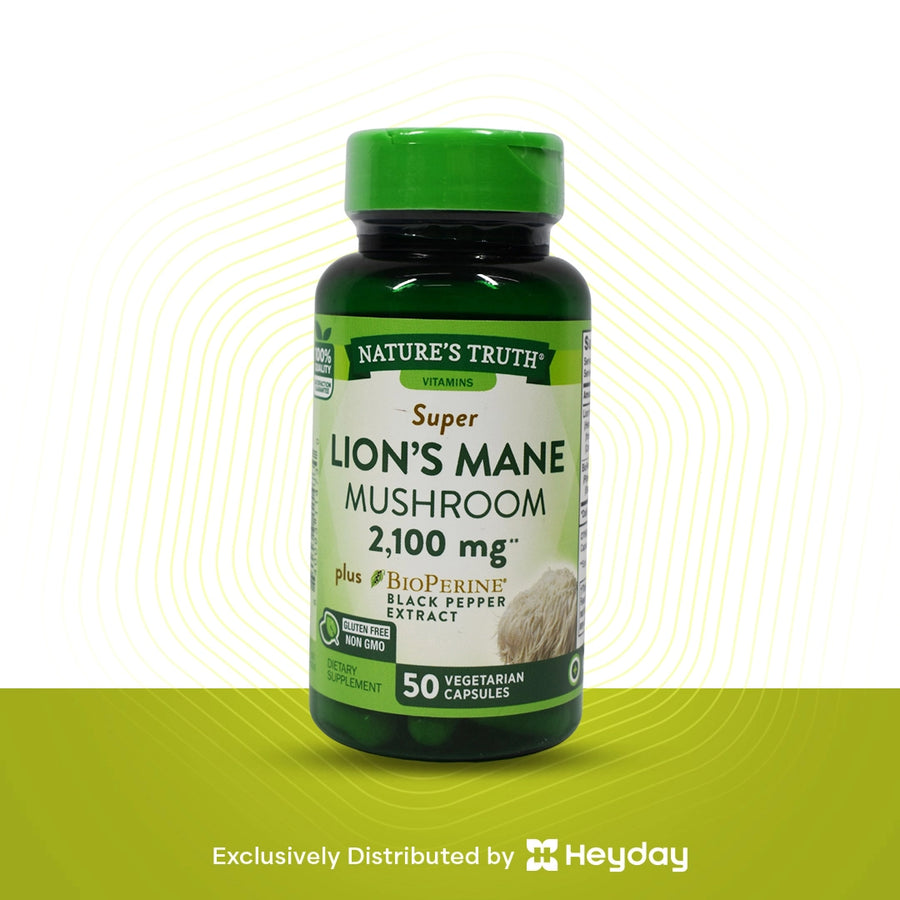 Nature's Truth Lion's Mane Mushroom 2,100mg