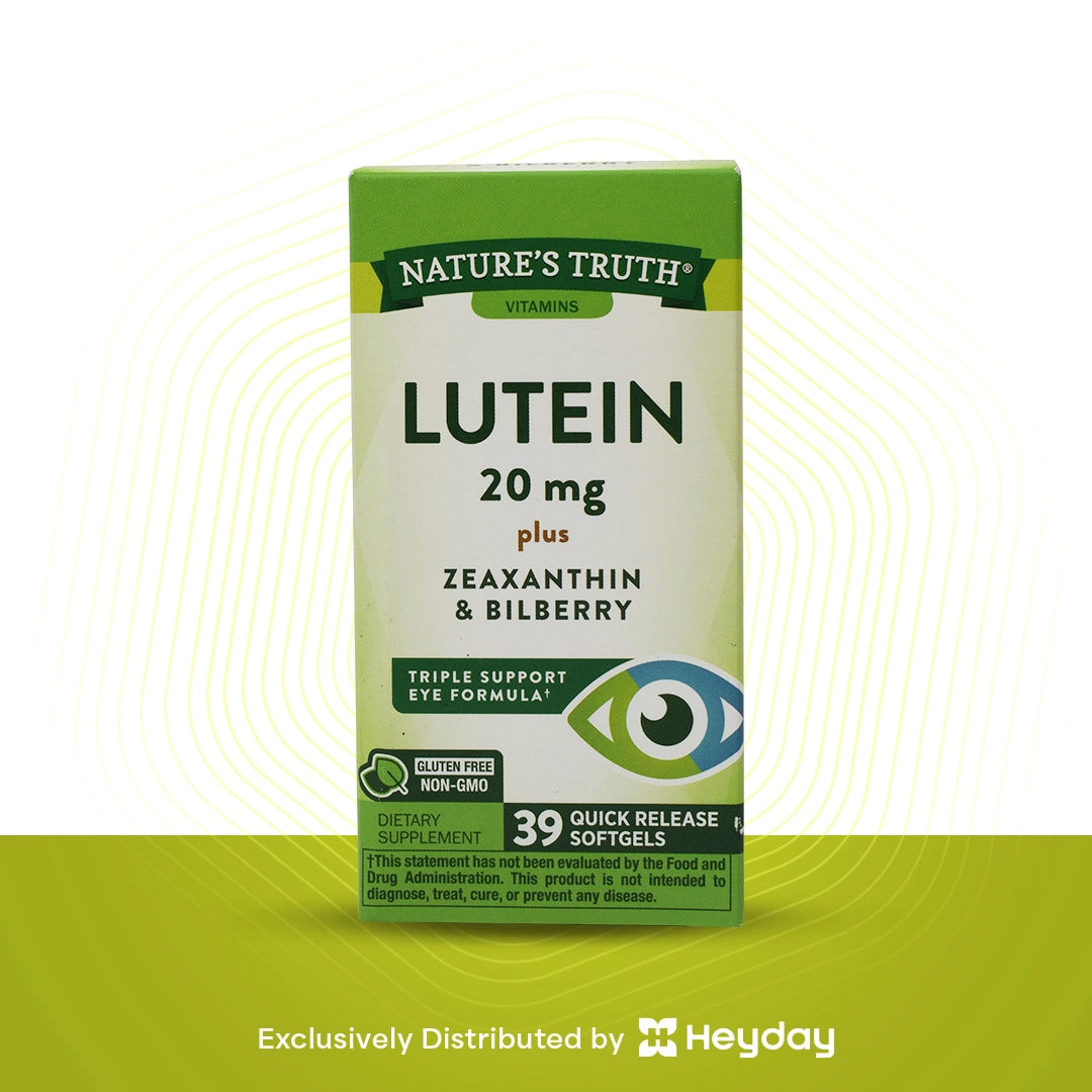 Nature's Truth Lutein 20mg + Zeaxanthin