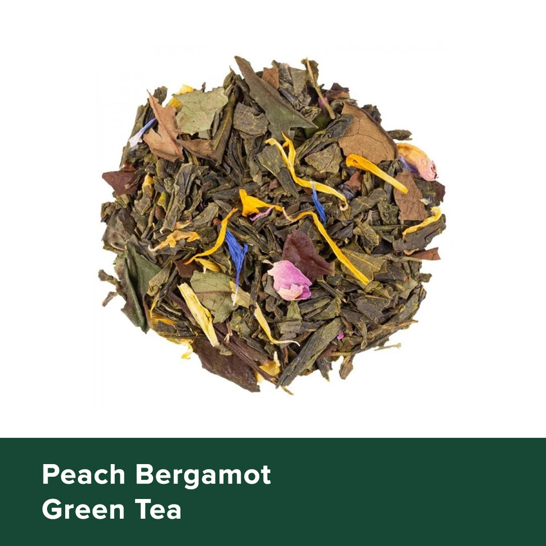 PEACH BERGAMOT GREEN TEA