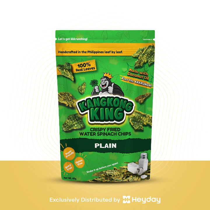 Plain Kangkong Chips - Heyday Philippines