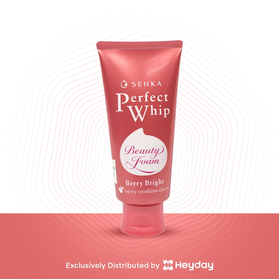 SENKA Perfect Whip Berry Bright (Creamy Foam Cleanser) - Heyday Philippines