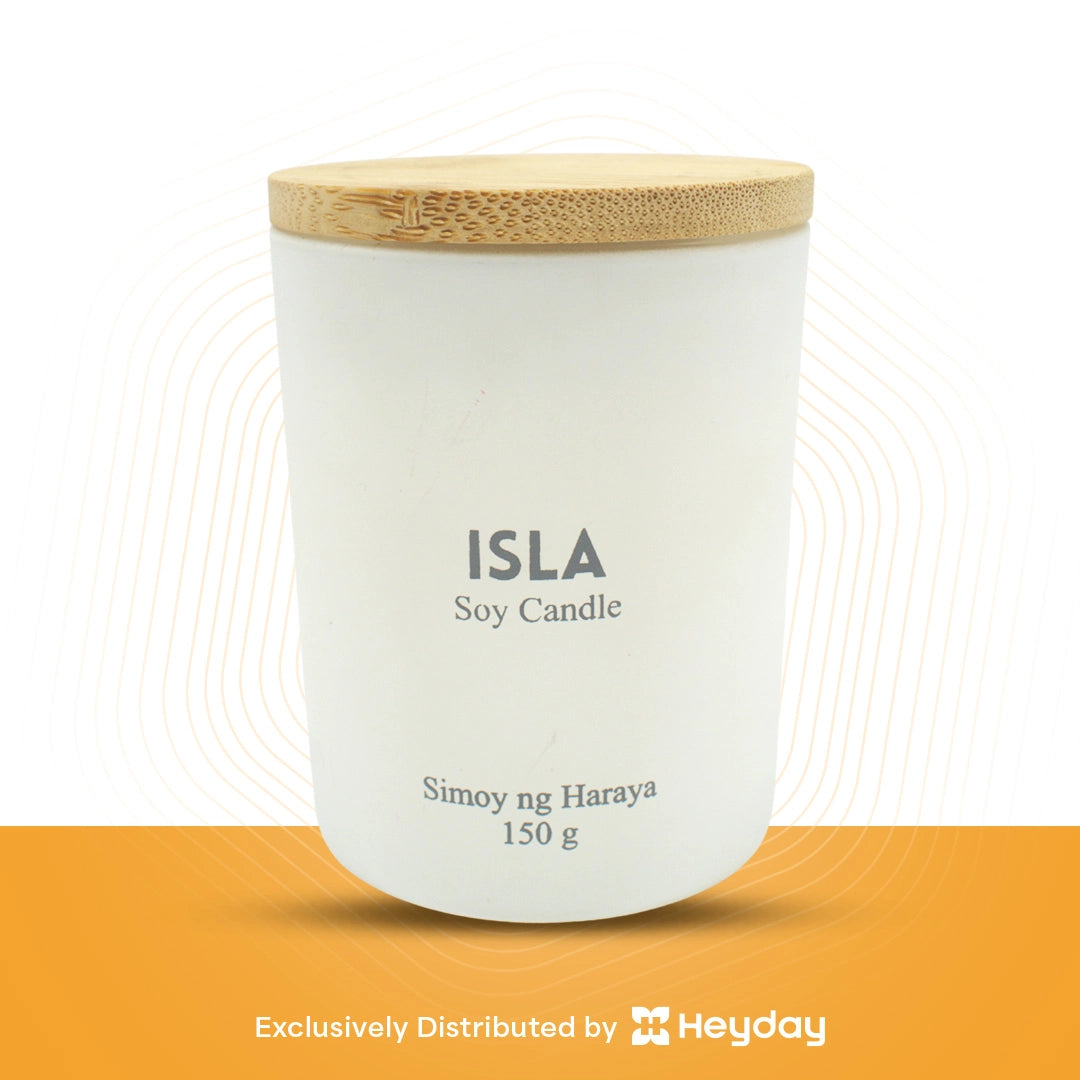 Simoy ng Haraya Soy Candle (Isla) - Heyday Philippines