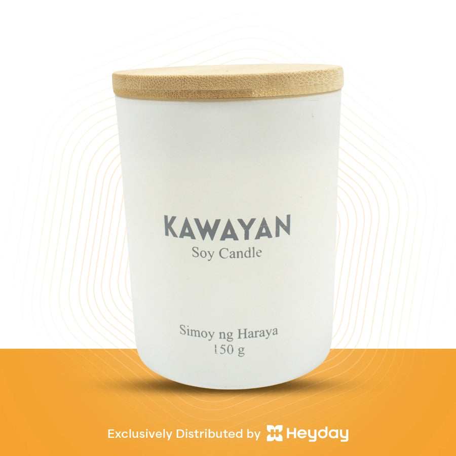 Simoy ng Haraya Soy Candle (Kawayan) - Heyday Philippines